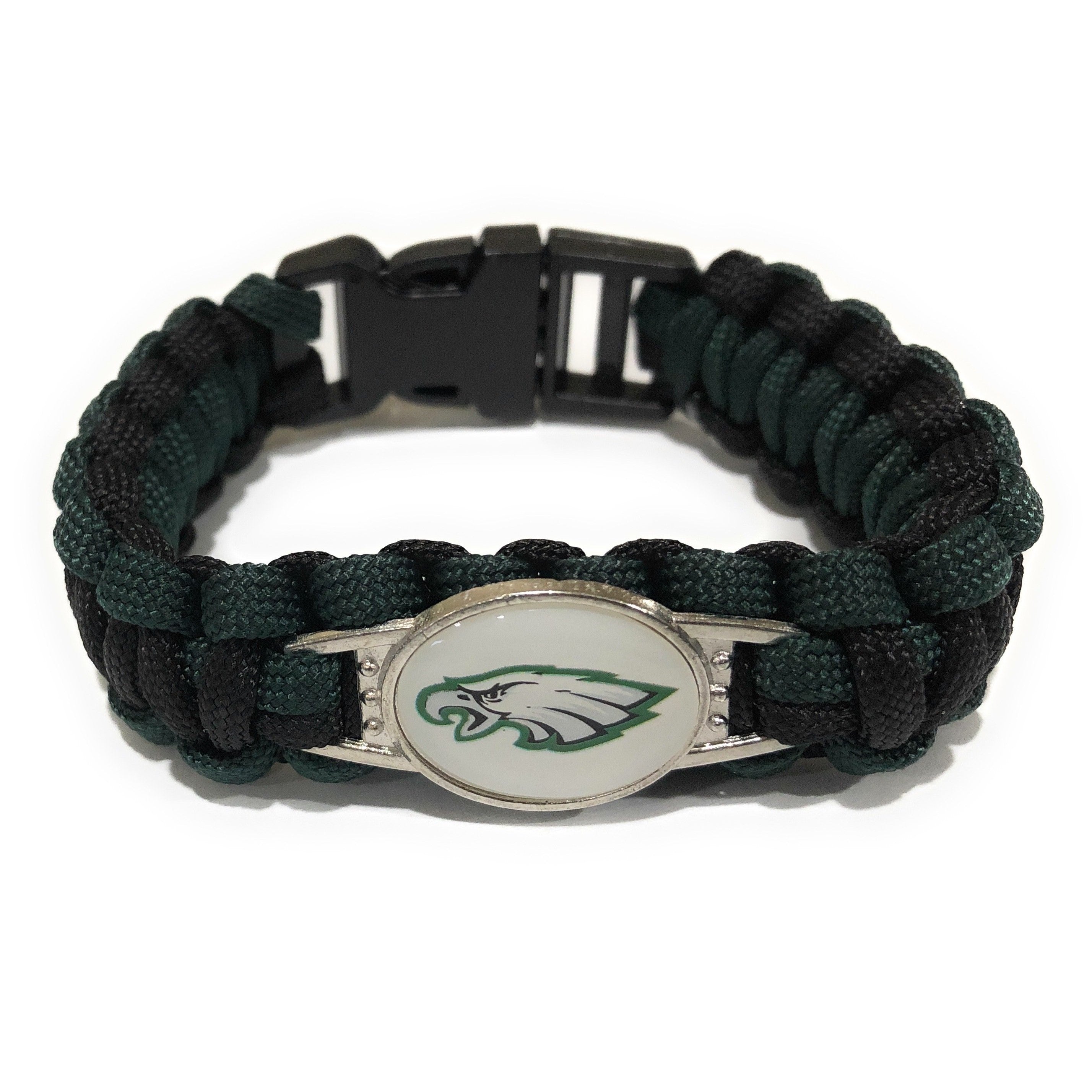 Philadelphia NFL Paracord Bracelet 9 inch / Compass Buckle