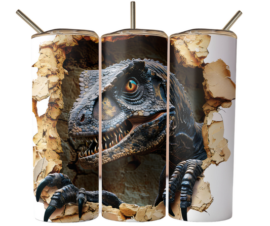 Velociraptor Sublimation Tumbler