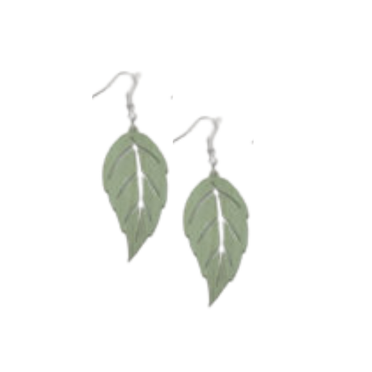 Classic Leaf Earrings