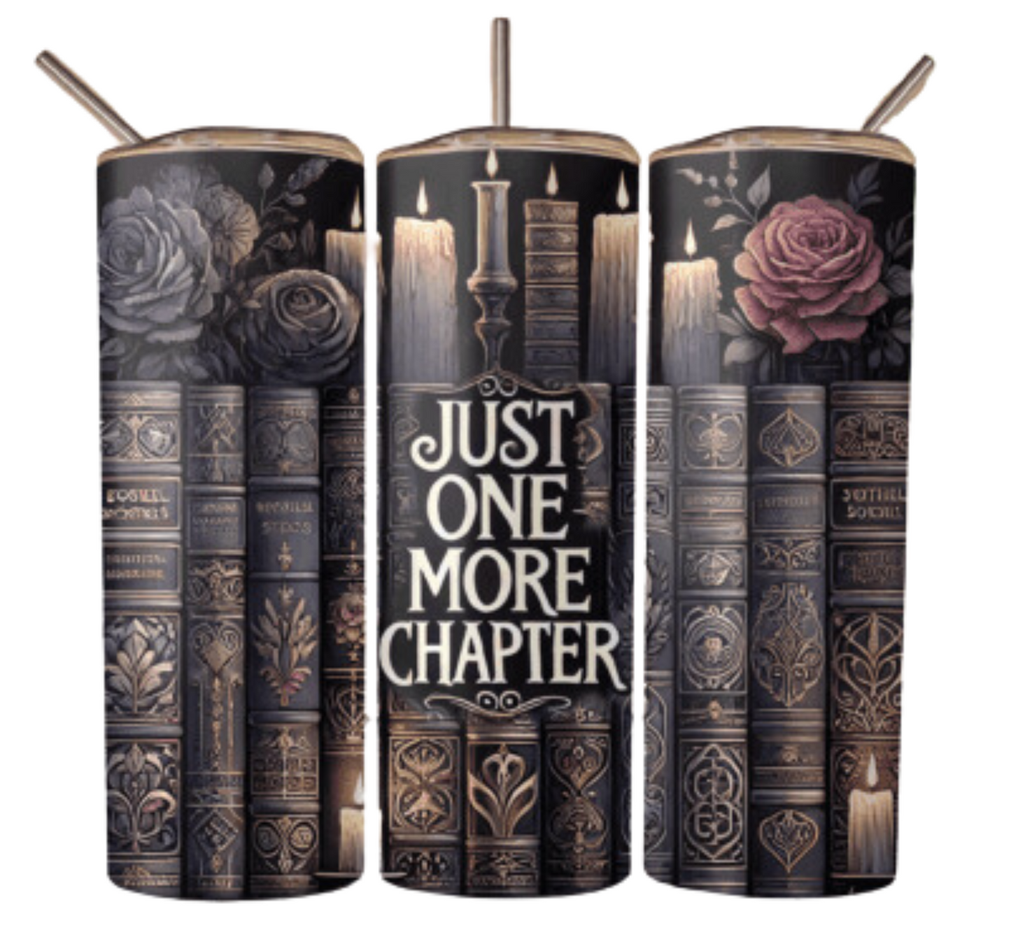 Just One More Chapter Sublimation Tumbler