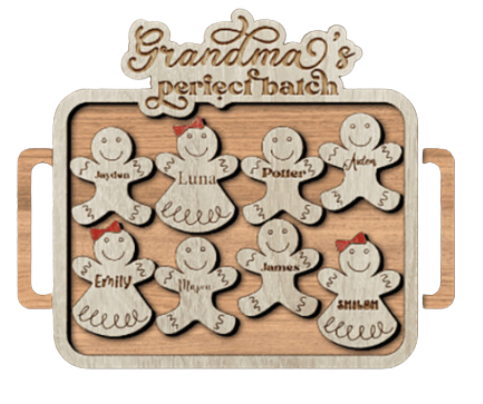 Wood Ornament Baking Batch