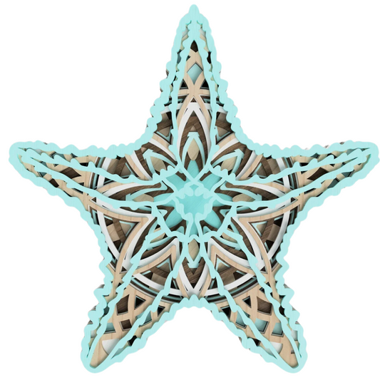 Laser Cut Fancy Starfish