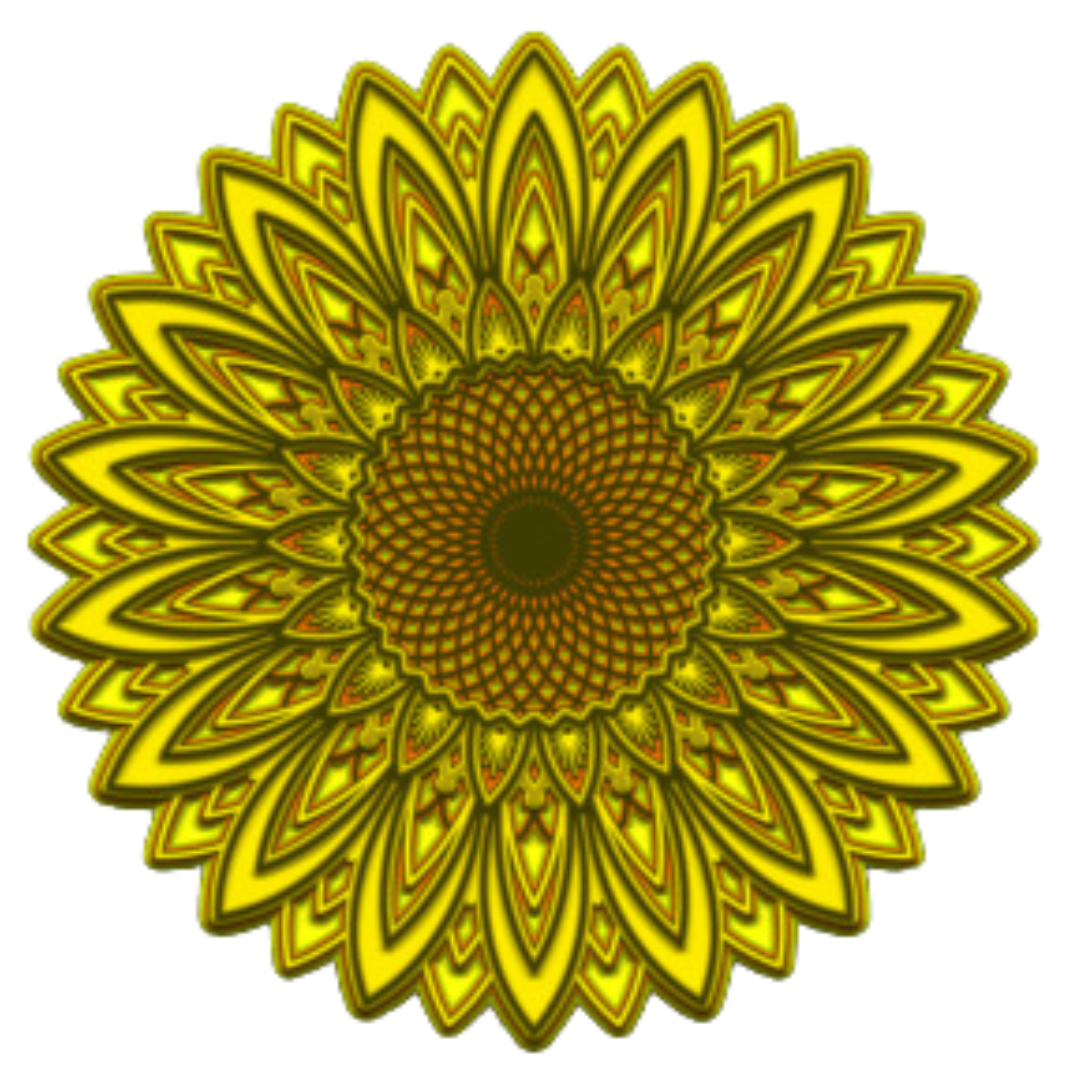 Laser Cut Blossoming Sunflower