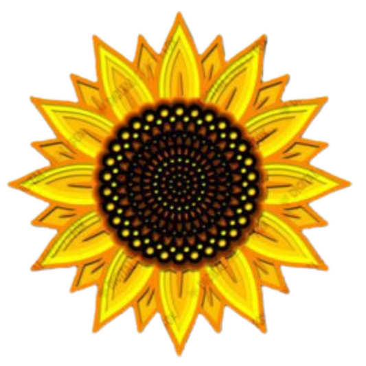 Laser Cut Spring Sunflower