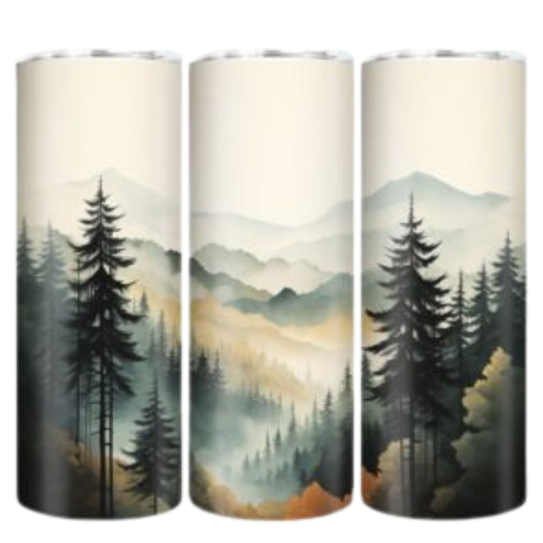 Mountain View Sublimation Tumbler