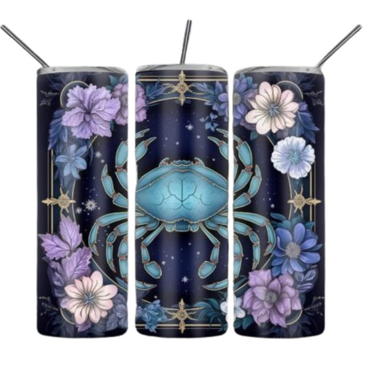 Cancer Zodiac Sublimation Tumbler