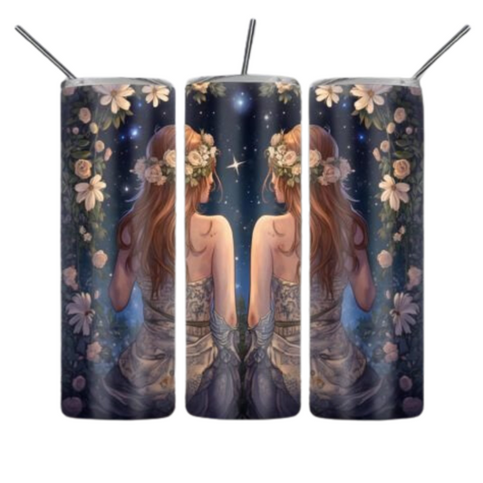 Gemini Zodiac Sublimation Tumbler