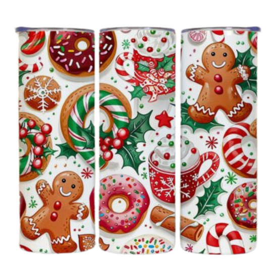 Christmas Wrap Sublimation Tumbler