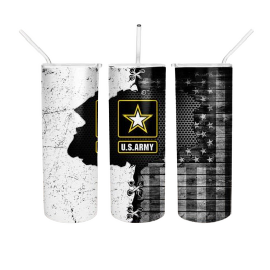 U.S. Army Sublimation Tumbler