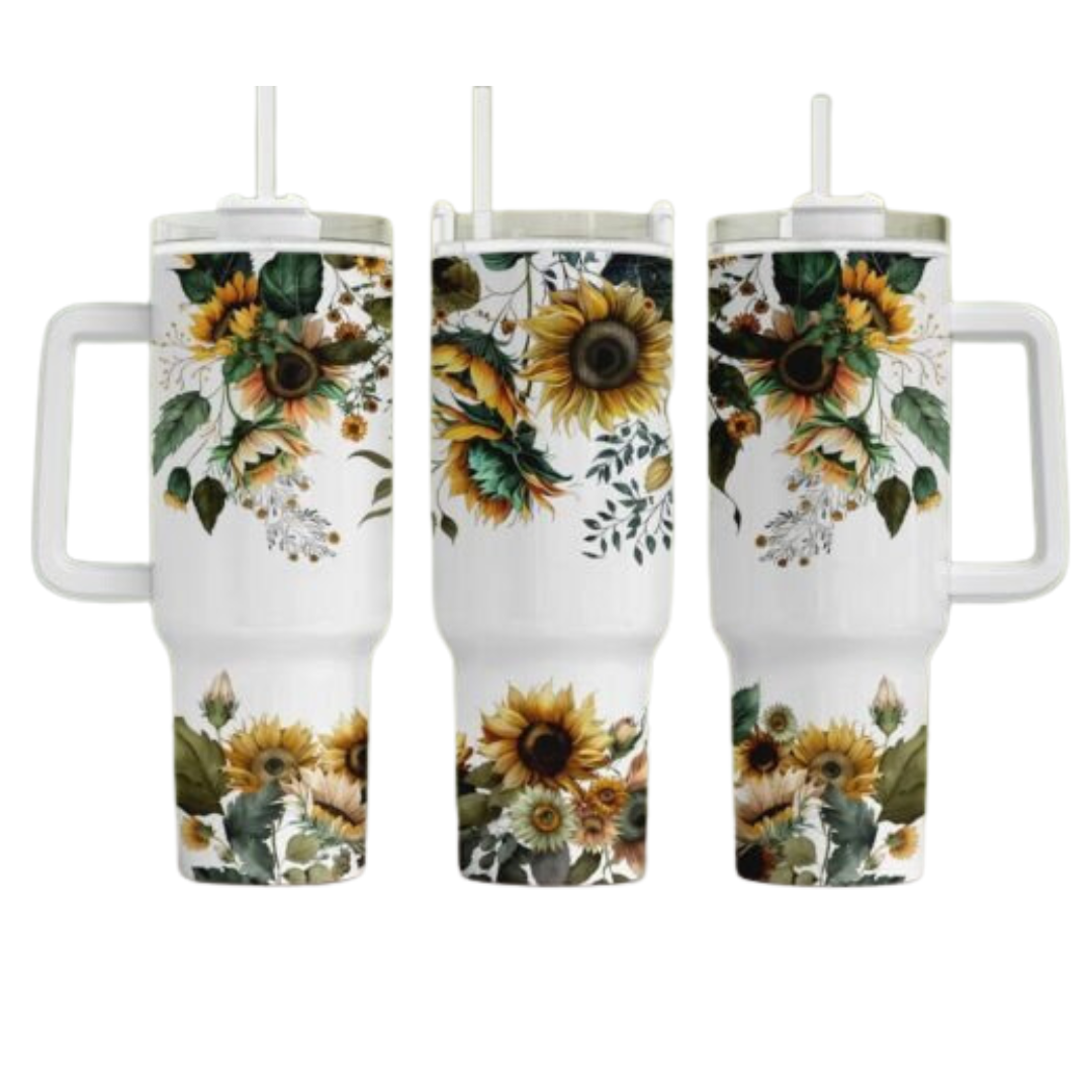 Sunflower Sublimation Tumbler