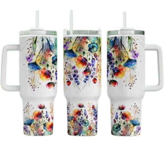 Wildflowers Sublimation Tumbler