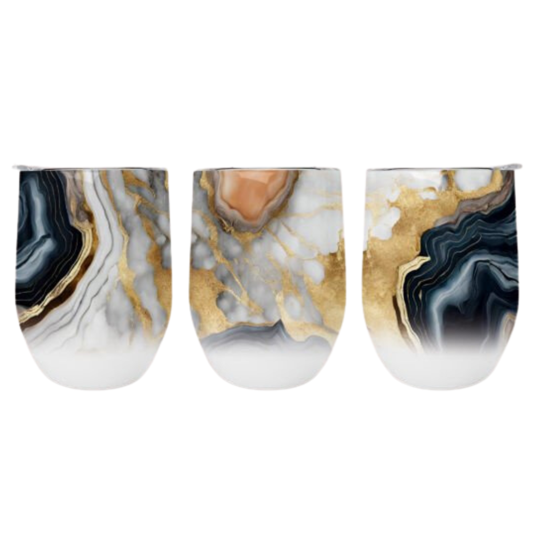 Marble Agate Sublimation Tumbler