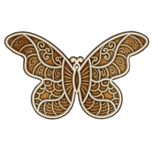 Laser Cut Beautiful Butterfly