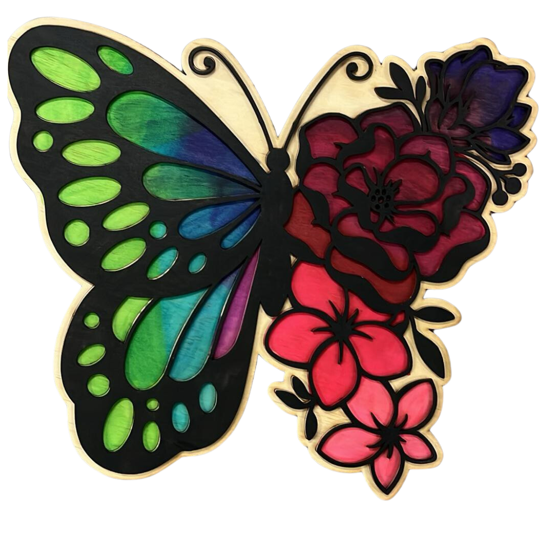 Floral Butterfly