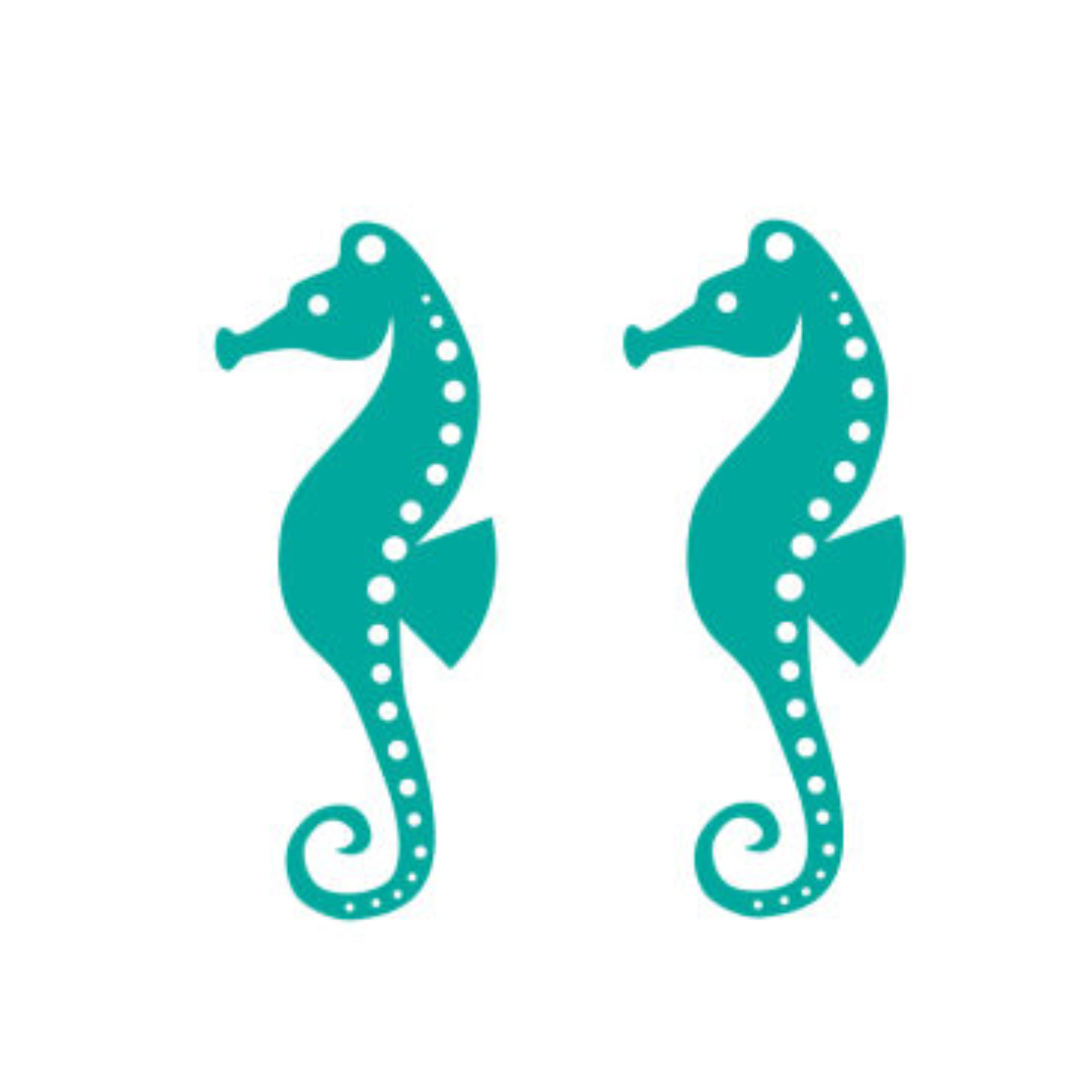 Seahorse Sea Earrings