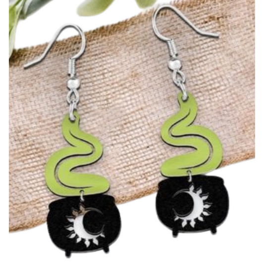 Cauldron Earrings