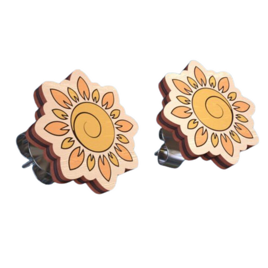 Sunblossom Stud Earrings