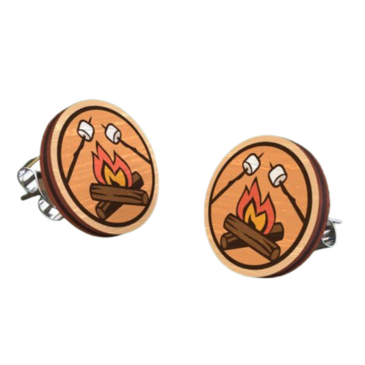 Campfire Stud Earrings