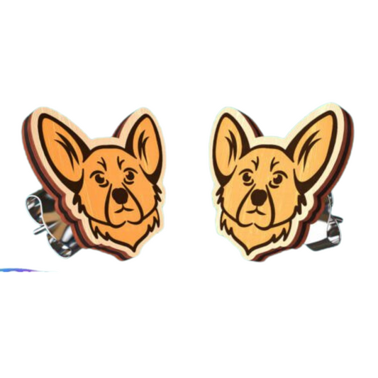 Corgi Stud Earrings