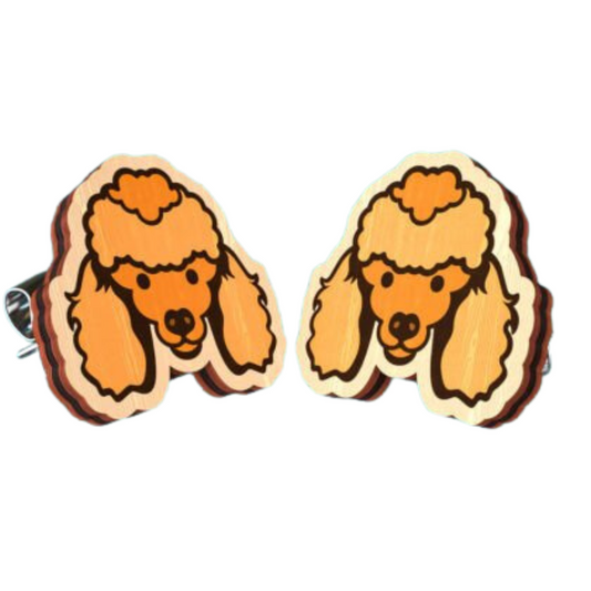 Poodle Stud Earrings