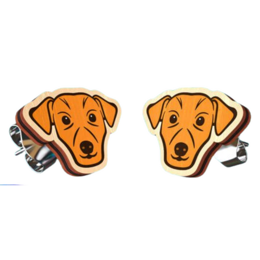 Terrier Stud Earrings