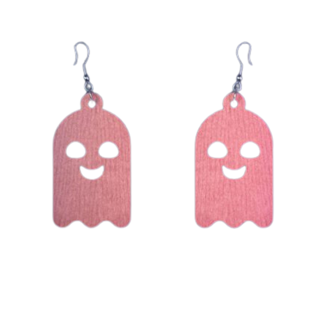 Happy Ghost Earrings