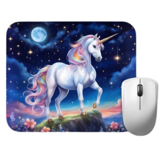 Night Unicorn Mousepad