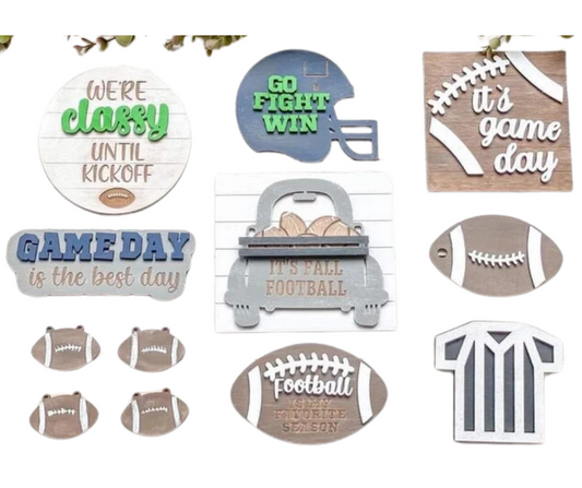 Football Tiered Tray Set