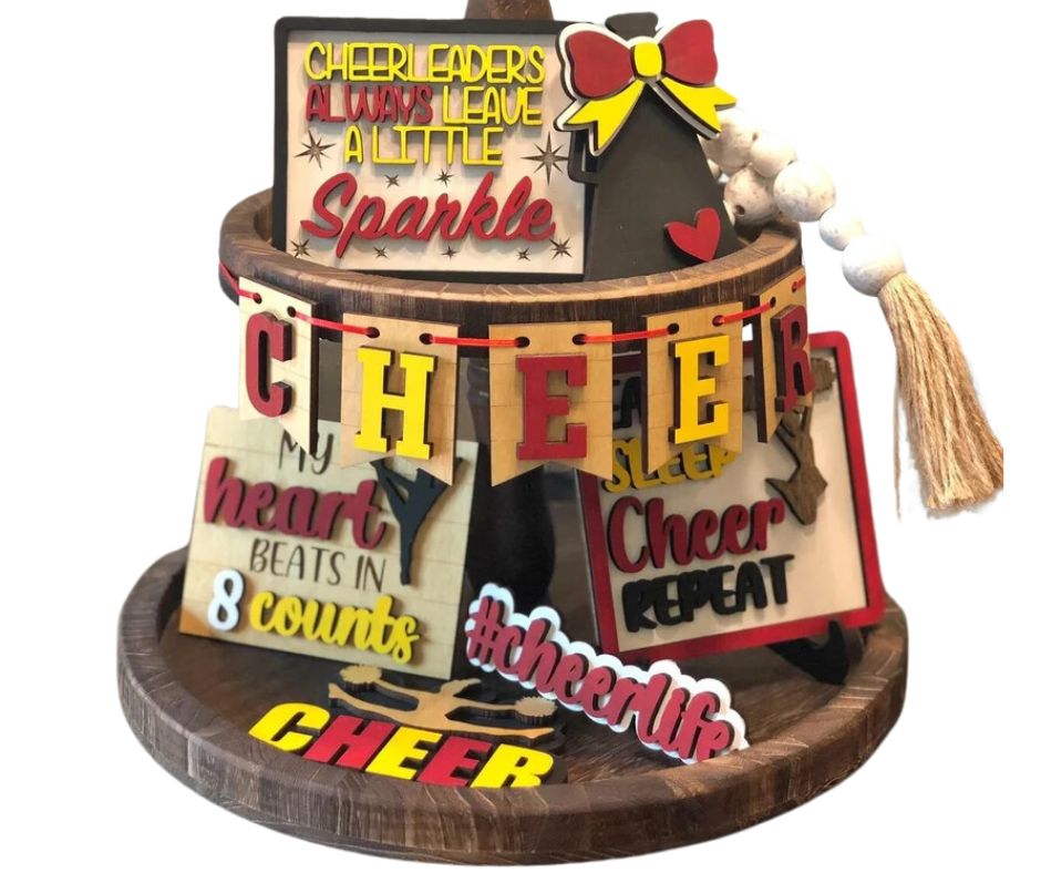 Cheer Tiered Tray Set