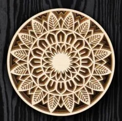 Laser Cut Multi-Layered Wishing Upon A Dream Mandala