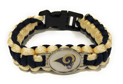 Los Angeles NFL Paracord Bracelet